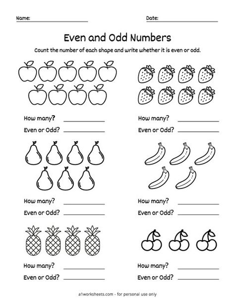 Even And Odd Numbers, Opposites Worksheet, Free Preschool Activities, Printable Worksheets For Kindergarten, Number Words Worksheets, Ks1 Maths, Printable Math Games, Printable Worksheets For Kids, Vowel Worksheets