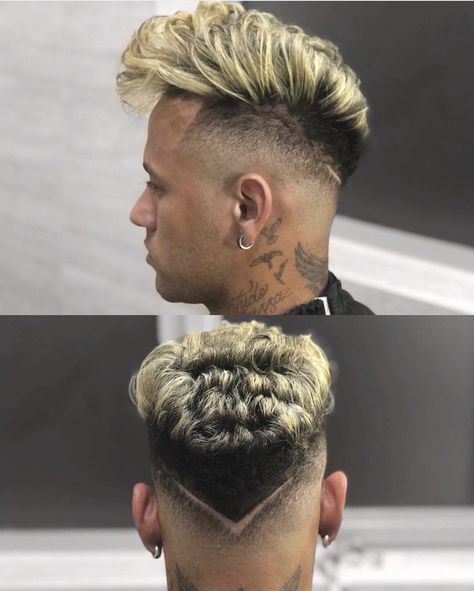 Neymar Jr Hairstyle Neymar, Neymar Jr Hairstyle, Hair 2018, Mens Haircuts Fade, Corte De Cabelo Masculino, Trik Fotografi, Fade Haircut, Boy Hairstyles, Cool Haircuts