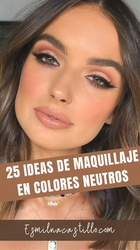 Sumérgete en un mundo de elegancia y sofisticación con nuestra selección de los 25 mejores looks de maquillaje en colores neutros. Desde suaves tonos tierra hasta delicados rosados, estas ideas te enamorarán al instante. 💖💋 Dale clic al pin para desbloquear inspiración infinita y transforma tu rutina de belleza con estilo. ¡No te lo pierdas! 💫 Makeup For Pink Dress Brown Eyes, Geometric Line Tattoo, Makeup Ojos, Makeup Advertisement, Perfect Makeup Look, Makeup Mistakes, Perfect Makeup, Line Tattoos, Beauty Make Up