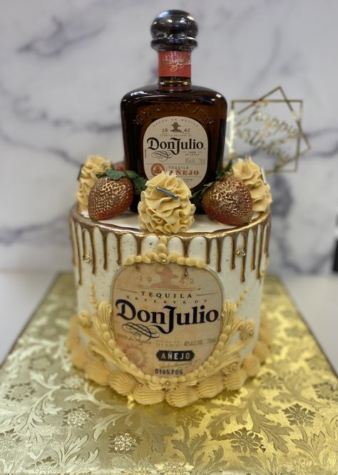 Tequila Cake Ideas, Tequila Cake, 30th Birthday Cakes For Men, 30 Birthday Cake, Adult Birthday Cakes, Birthday Cake Topper Printable, Birthday Cakes For Men, Pretty Birthday Cakes, Cakes For Men