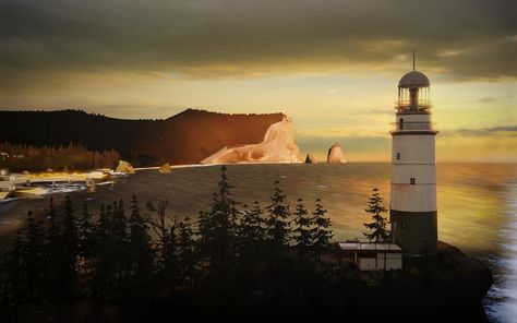 Life Is Strange Screenshots Arcadia Bay Life Is Strange, Life Is Strange Screenshots, Life Is Strange Lighthouse, Life Is Strange Arcadia Bay, Life Is Strange Photos, Arcadia Bay, Strange Photos, Life Is Strange, Mount Rushmore