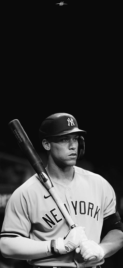 Aaron Judge Wallpaper Explore more Aaron James Judge, Aaron Judge, American, Baseball, Major League Baseball wallpaper. https://www.whatspaper.com/aaron-judge-wallpaper-16/ Aaron Judge Wallpaper Iphone, Aaron Judge Wallpaper, Judge Wallpaper, Yankees Aesthetic, Mlb Aesthetic, New York Yankees Wallpaper, Yankees Wallpaper, Yankees Poster, Baseball Aesthetic