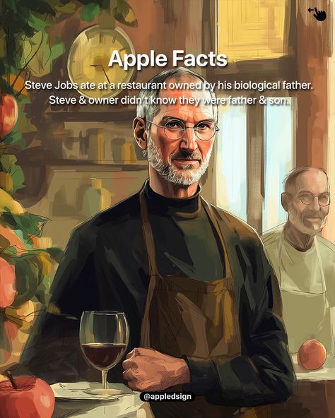 Also bonus fact: Apple’s third co-founder Ronald Wayne, sold his 10% stake for $800 in 1976. That would now be worth around $300 billion… _____ #apple #applefacts #stevejobs #iphone #refinedsign Apple Facts, Ronald Wayne, Biological Father, Co Founder, Steve Jobs, Father And Son, Smartphone, Iphone, Quick Saves