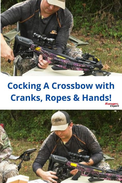 Cocking A Crossbow with Cranks, Ropes & Hands! 
#wheelchairadventures #wheelchair #Wheelchairaccessible #wheelchairpromoter #lifegoesonwheels #cantstopme #icanandiwill #doingwhattheysaycantbedone #tenpointcrossbows #crossbow #hunting #morrelltargets #whitetail #whitetaildeer #southdakota #eastriver #permobil #sci #spinalchordinjury Medieval Crossbow, Archery Tips, Hunting Gear, Crossbow, Living History, Hunting