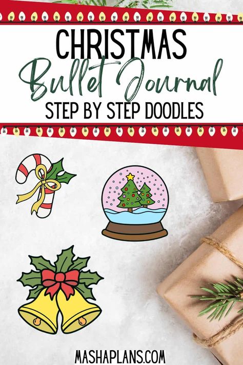 Discover 11 easy Christmas doodles with our step-by-step tutorials. Perfect for your journal, these quick and festive designs add a cheerful touch to your holiday planning. Whether you're looking for Christmas doodles easy to draw or want to fill your bullet journal with seasonal charm, our guide has you covered. Click through to learn how to draw Christmas doodles for your bullet journal now! Christmas Dot Journal, Draw Christmas Doodles, Christmas Doodles Easy, Easy Christmas Doodles, Xmas Doodles, Christmas Bullet Journal, Doodling Tutorial, Doodles Easy, How To Doodle