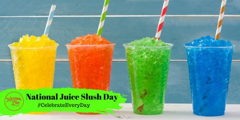 Crispitos Recipe, Granitas, Slushy Maker, Frozen Juice, National Day Calendar, Happy National Day, Summer Eating, Grand Marnier, Snow Cones