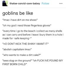 Goblincore Gift Ideas, Feral Goblin, Goblincore Tumblr, Goblin Brain, Goblin Aesthetic, Goblincore Aesthetic, Chaotic Academia, Goblin Core, Gremlins