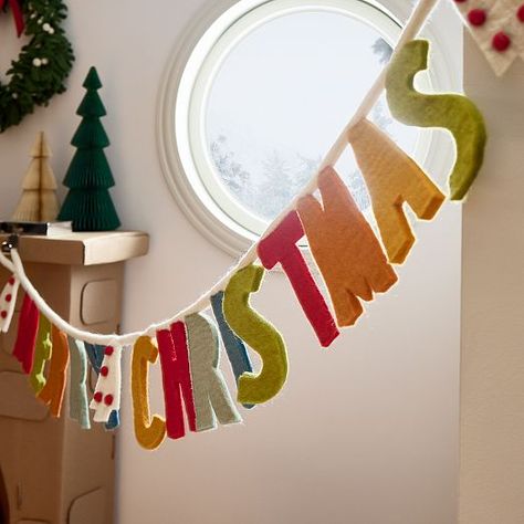 Christmas bead garland