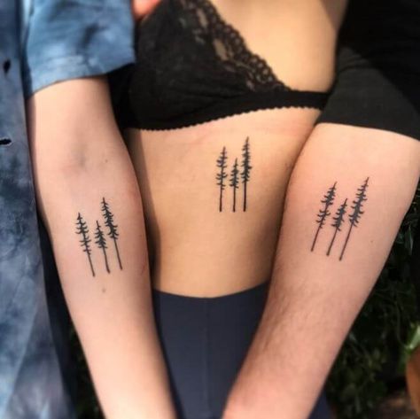 Sibling Tattoos Siblings Tattoo For 3, Brother Tattoos, Custom Temporary Tattoos, Sibling Tattoos, Friendship Tattoos, Bff Tattoos, Matching Tattoo, Sister Tattoos, Family Tattoos