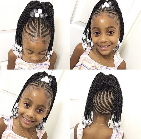 Toddler Braided Hairstyles, Kids Style Hair, Black Kids Braids Hairstyles, Lil Girl Hairstyles, Kid Braid Styles, African Hair Braiding Styles, Toddler Hairstyles Girl, Girls Natural Hairstyles, Natural Hairstyles For Kids