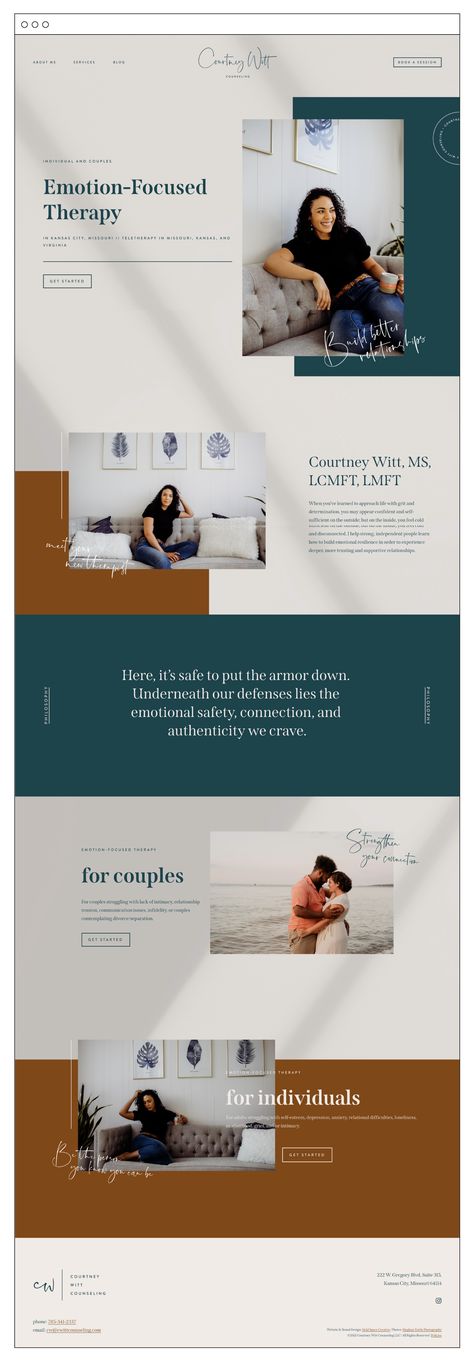 Therapy Website, Freelance Website, The Therapist, Shopify Business, Shopify Website Design, Homepage Design, Small Business Website, Webpage Design, Website Design Layout