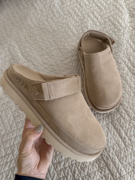 I’m calling it now that these will be the UGGs of the season! These are the new Golden star clogs… They are so incredibly comfortable! Fits true to size! Follow comestayawhile for authentic, achievable DIY home projects from a self taught mom. Comestayawhile posts neutral home decor inspo, cute casual fashion finds, beauty products, parenting, humor, lifestyle, fall styling, gift guide catalogs, and more. Follow amandalovesamazon for the best deals in home, fashion, and beauty from Amazon. Golden Star Clog, Ugg Goldenstar Clog Outfit Ideas, Ugh Golden Star Clog Outfit, Golden Star Clog Outfit Ugg, Clog Outfit, Clogs Outfits, Clogs Outfit, Diy Home Projects, Neutral Home Decor