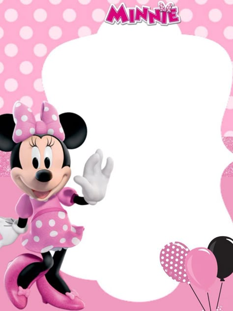 Mini Mouse 1st Birthday, Minnie Mouse Background, Minnie Mouse Pinata, Minnie Invitations, Miki Mouse, Minnie Mouse Birthday Party Decorations, Minnie Mouse Birthday Invitations, Minnie Mouse Invitations, Birthday Return Gifts