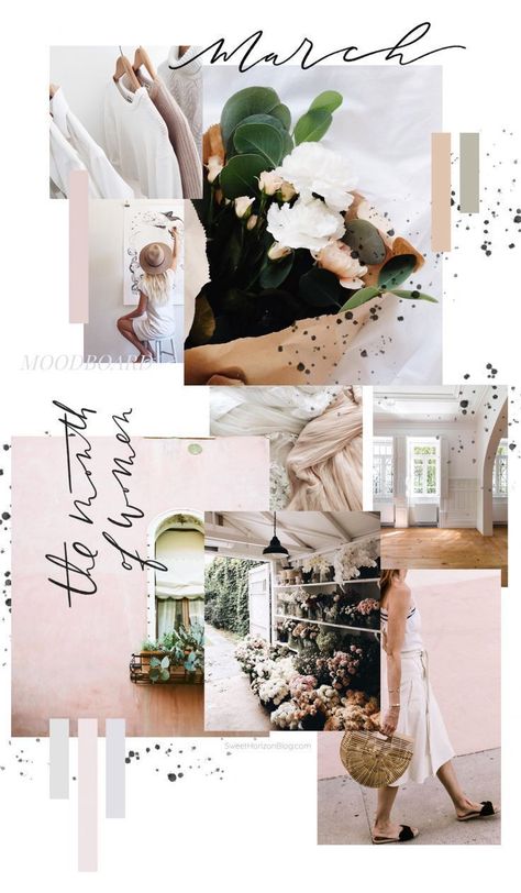 March Moodboard – Blush Tones #moodboard  #moodboardinspiration #pastels #pink #green #femininedesign March Moodboard, Pantone Cards, Fashion Editorial Layout, 잡지 레이아웃, Collage Board, Color Schemes Colour Palettes, Blush Tones, Mood Board Inspiration, Fashion Collage