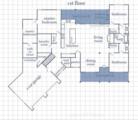 Bloc Burg City Layout, Bloxburg Ranch House Layout, Bloxburg Grid Layout, Bloxburg House Layouts With Measurements, Bloxburg Blueprints 2 Story, Bloxburg Mansion Layout With Grid, Bloxburg Home Layout 2 Story Floor Plan, Bloxburg Town Layout Large Plot Ideas, Bloxburg House Blueprints