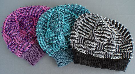 Slouchy beanie knit pattern