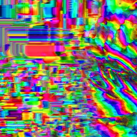 Eyestrain Art Background, Scenecore Background, Rainbow Glitch, Eyestrain Art, Art Competition Ideas, Moving Backgrounds, Scene Background, Glitch Wallpaper, Dreamcore Weirdcore