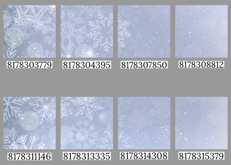 Roblox Bloxburg Window Decals Codes, Royale High Winter Decals, Winter Codes Bloxburg, Winter Decals Royale High, Bloxburg Winter Bedroom Ideas, Winter Decals Bloxburg, Bloxburg Blue Decals, Blue Bloxburg Decals, Painting Bloxburg