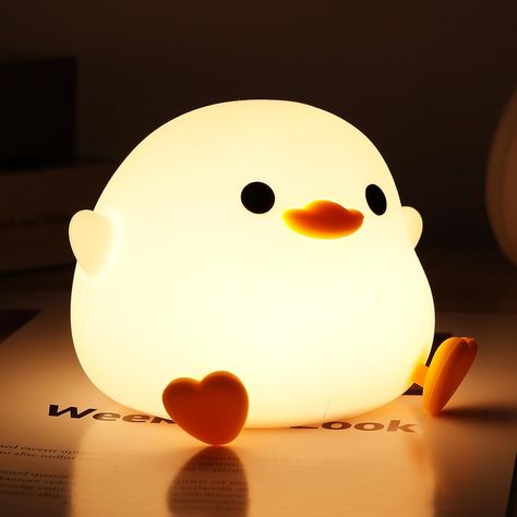 Such a cute night light; perfect addition for a nursery!! #nursery #nightlight #adorabledecor #cuteduck #amazonfind (Link is eligible for commision) Duck Light, Fat Kitty, Duck Lamp, Lamp Nursery, Animal Lamp, Animal Anime, Birthday Presents For Girls, Cute Night Lights, Home Lights