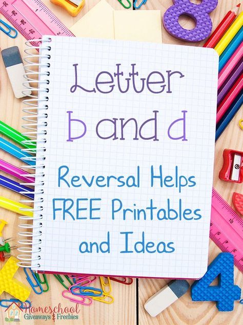 Letter b and d Reversal Helps FREE Printables and Ideas B And D Worksheets, Letter Reversal Activities, Letter Reversal Worksheets, Preschool Freebies, B And D, Letter Reversals, Printable Alphabet Worksheets, Beginning Sounds Worksheets, Learning Support