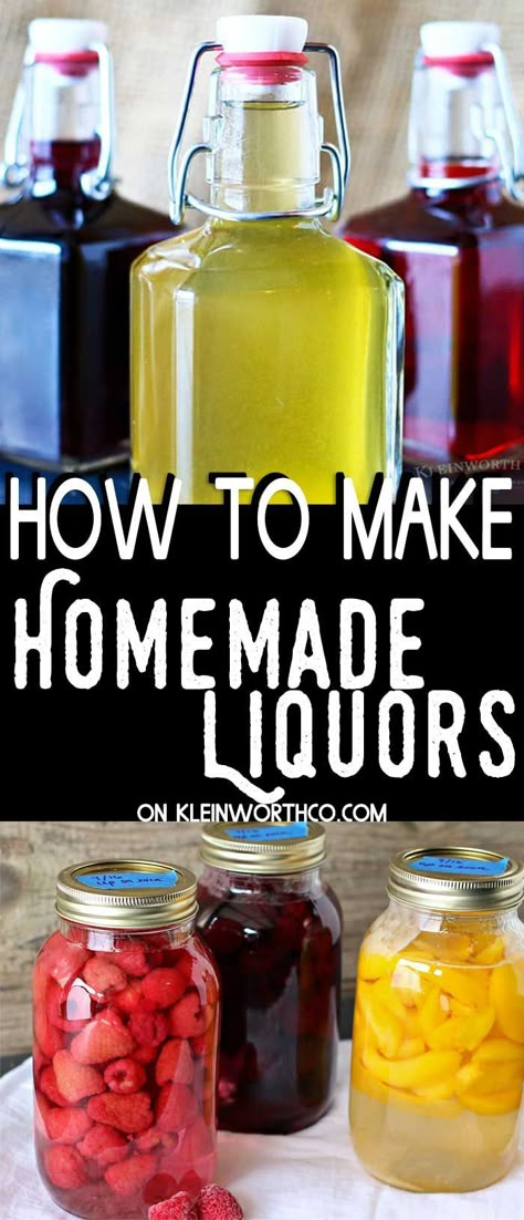 Homemade Liqueur Recipes, Brandy Recipe, Homemade Liquors, Infused Liquors, Homemade Alcohol, Homemade Liquor, Liquor Recipes, Moonshine Recipes, Liqueurs Recipes