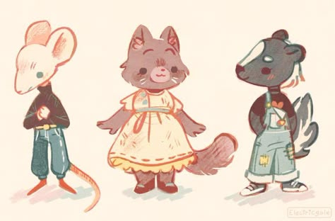 Calico Critters, Mice, So Happy, Old Internet, Art Inspo, Character Design, Cute Outfits, Tumblr, Memes