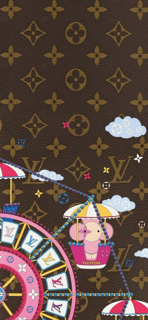 Iphone 15 Plus Wallpaper, Murakami Art, Louis Vuitton Aesthetic, Louis Vuitton Background, Louis Vuitton Wallpaper, Hypebeast Iphone Wallpaper, Louis Vuitton Iphone Wallpaper, Kaws Wallpaper, Iphone Wallpaper Pattern