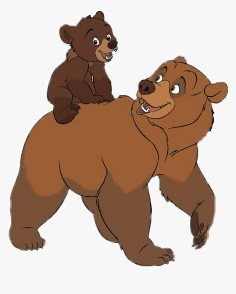 Koda Brother Bear, Brother Bear Tattoo, Kenai Brother Bear, Brother Bear Art, New Disney Movies, Disney Bear, Brother Bear, Bear Drawing, Bear Clipart