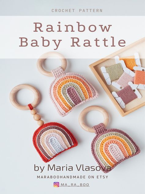 Scribd is the world's largest social reading and publishing site. Amigurumi Rainbow Free Pattern, Crochet Rainbow Rattle, Crochet Rainbow Pattern Free, Crochet Baby Rattle Free Pattern, Rainbow Amigurumi, Making A Rainbow, Rattle Crochet Pattern, Teether Pattern, Felted Crochet