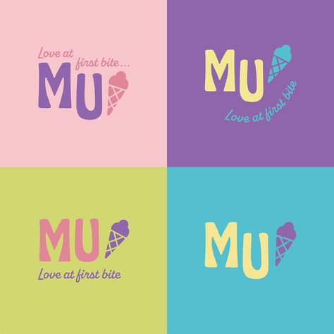 MU! Ice Cream | Branding & Packaging on Behance Ice Cream Branding, Cream Branding, Ice Cream Brands, Label Tag, Branding Packaging, Graphic Design Branding, Book Authors, Brand Packaging, After Effects