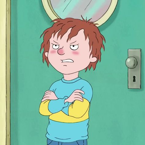 Horid Henry Pfp, Horrid Henry Wallpaper, Horrid Henry Aesthetic, Rude Ralph, Horrid Henry, Rainbow Magnet, Old Cartoon Shows, Phone Wallpapers Vintage, Funny Pix