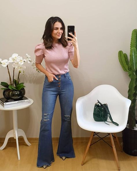 204da255aea2cd4a75ace6018fad6b4ddesc35203596ri Outfits Con Jeans, Look Jean, Cute Outfits With Jeans, Fashion Feminine, Business Dresses, Casual Chic Style, Outfit Posts, Stylish Fashion, Work Fashion