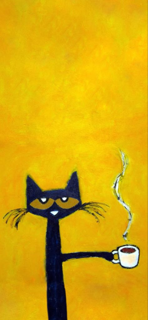 Cat Quotes Wallpaper, Pete The Cat Wallpaper, 2023 Iphone Wallpaper, Goth Wallpaper Iphone, Cat Iphone Wallpaper, Pete The Cat Art, Cats Crazy, Notch Wallpaper, Wallpaper Drawing