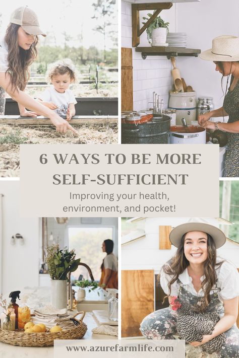 Being Self Sufficient, Azure Farm, Self Sufficient Living, Suburban Homesteading, Storing Food Long Term, Homestead Lifestyle, Provident Living, Self Sufficient Homestead, Self Sufficiency