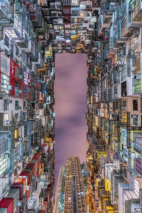 (1) reddit: the front page of the internet Monster Building, Medieval Room, Quarry Bay, Fiction Aesthetic, Kowloon Walled City, Lantau Island, Matte Paintings, Shanghai Skyline, Hong Kong City