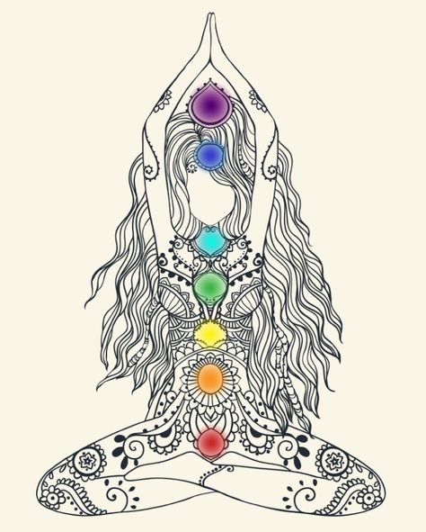 Les 7 Chakras – Zen à la maison Art Chakra, Chakra Tattoo, Arte Yoga, Handy Wallpaper, Muster Tattoos, Chakra Art, Spiritual Tattoos, Meditation Art, Seven Chakras