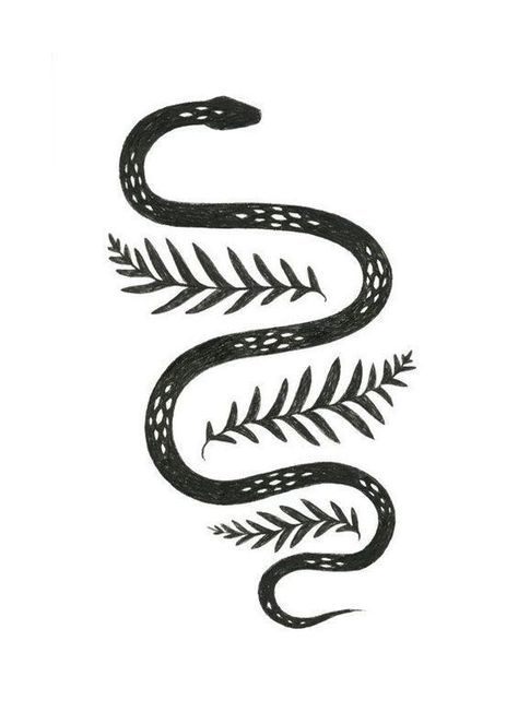 Snake Illustration, Snake Drawing, Snake Art, Desenho Tattoo, Snake Tattoo, Arte Inspo, A Snake, Art And Illustration, Skin Art