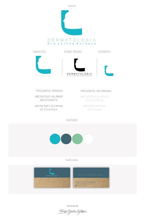 Dermatologist Branding. Pie Chart, Branding Design, Branding, Map, Design