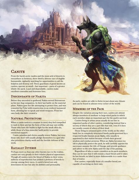 Dog Race Dnd, Dnd Playable Races, Homebrew Races, 5e Races, Homebrew Classes, Dungeons And Dragons Races, D D Races, Dnd Homebrew, D D Classes