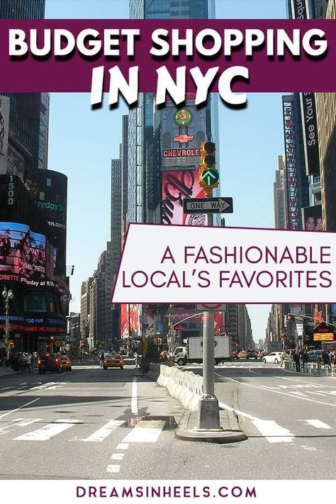 Are you wondering about the best places to shop in NYC on a budget? NYC is a dream for those looking for great shopping deals and finds, not to mention it's a #fashion mecca for designers and department stores alike. As a #NewYorker, who started in the fashion industry and transitioned into travel, I often surprise myself at the bargains that can be found even though #NYC is considered a more expensive city to visit. #nycstyle #nycfashion #nycshopping #nycshoppingbudget What To Buy In New York, Places To Shop In Nyc, Ny Shopping, Nyc Budget, Nyc On A Budget, Shopping Nyc, Shopping In Nyc, Budget 2023, Nyc Living