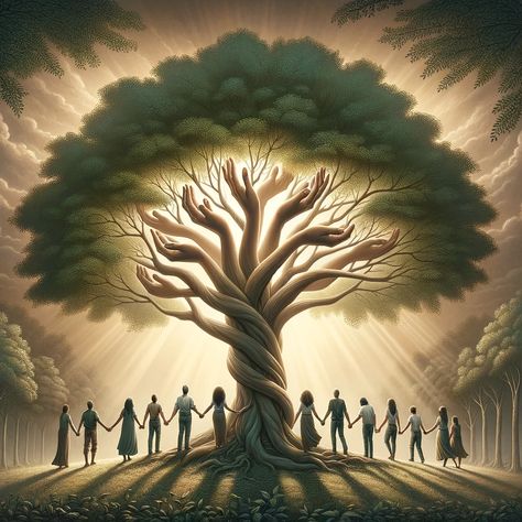 Human Imperfection, Intertwined Hands, Marketing Objectives, Diverse Group Of People, Human Tree, Back Layers, Importance Of Trees, Human Painting, Hands Reaching Out