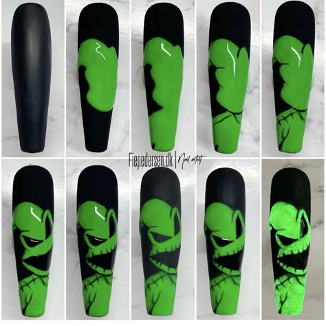 Halloween Nails Simple, Halloween Nail Art Tutorial, Nightmare Before Christmas Nails, Halloween Nails Diy, Horror Nails, Nail Art Halloween, Holloween Nails, Halloween Nails Easy, Blood Drip