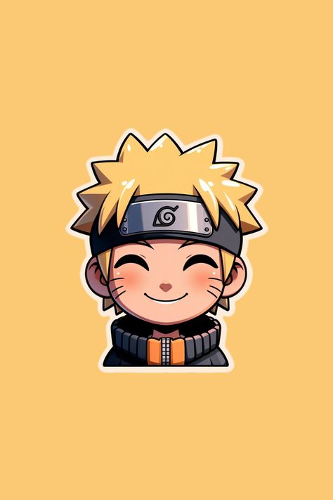 naruto fans , stickers just for you , enjoy Naruto Drawings Easy Cute, Naruto Uzumaki Sticker, Naruto Emoji, Mini Naruto, Chibi Naruto Characters, Naruto Face, Naruto Stickers, Naruto Cartoon, Chibi Naruto