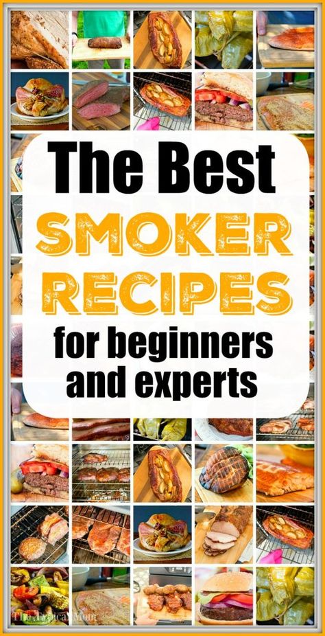 Easy Smoker Recipes, Smoker Recipes Electric, Best Smoker, Easy Grilling Recipes, Grilled Meat Recipes, Electric Smoker, Meat Dinners, Summer Grilling Recipes, Smoker Recipes