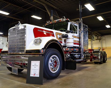 Jack's Chrome Shop on Instagram: “We don’t typically post many Western Star trucks, but this White Western Star from 1973 is speaking to us!! 🙌🏼 Love this old school classic…” White Western Star, Western Star, Western Star Trucks, Old School, Trucks, Stars, Instagram