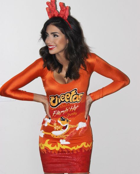 Hot Cheetos Costume, Cheeto Girl, Flamin Hot Cheetos, Cute Couples Costumes, Flaming Hot, Hot Cheetos, Couples Costume, Hair Png, West Art