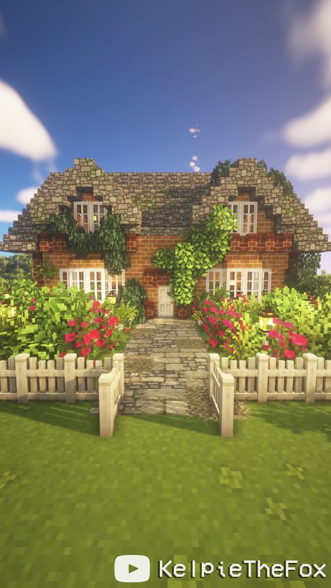 Check out my YouTube Channel for this aesthetic cottagecore build and get all the mod and resource pack info! 🍓🌿✨ #cottagecoreminecraft #cottagecore #fairycore #fairytale #fairycottage #cottage #minecraftcottage #minecraftaesthetic #aesthetic #aestheticminecraft #vibey #minecraft #fairytail #fairy #fairyminecraft Cottage Aesthetic Minecraft, Cottage Core Minecraft House No Mods, Minecraft Cottage Exterior, Astetic Minecraft Houses, Minecraft Fairytale Cottage, Fairy Aesthetic Minecraft Builds, Minecart House Ideas Aesthetic, Aesthetic Minecraft Houses No Mods, Minecraft Building Ideas Cottagecore House