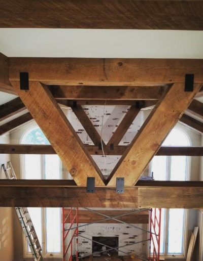 Beams - Reclaim Renew Barnwood Beams, Wood Beams Ceiling, Reclaimed Wood Beams Ceiling, Natural Ceiling, Beams Ceiling, Woods Ideas, Beam Design, Reclaimed Wood Beams, Farmhouse Architecture