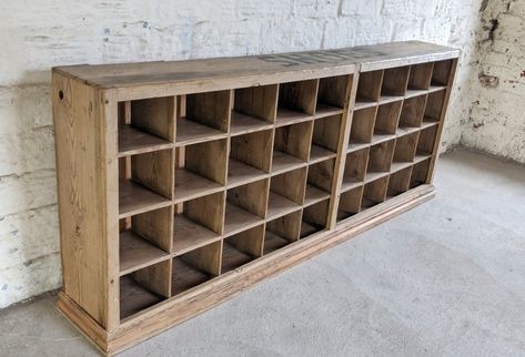 Pigeon Hole Shoe Storage, Storage Ideas Bedroom, Pigeon Hole, Antique Storage, Antique Sideboard, Furniture For Sale, Retro Furniture, Cupboard Storage, Vintage Chairs