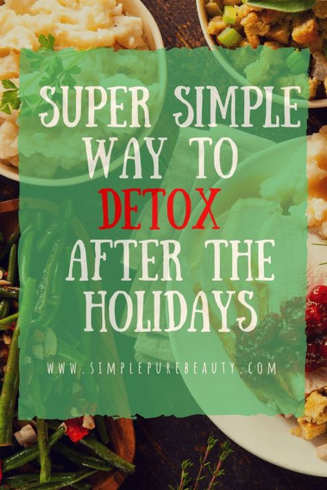 Worried about all the goodies and sweets that you may consume this holiday season? Rest easy knowing that there is a super simple way to detox once the holidays are over and done! #detox #detoxorganics #healthyfood Christmas Detox, Christmas Decor Fireplace, Holiday Quotes Christmas, Fireplace Decor Christmas, Spray Sunscreen, Healthy Holiday Recipes, Healthy Living Recipes, Health Living, Healing Remedies